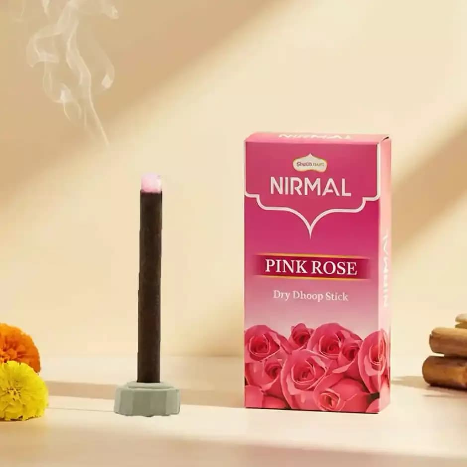 Shubhkart Nirmal Rose Dry Dhoop Stick,138g-Main image