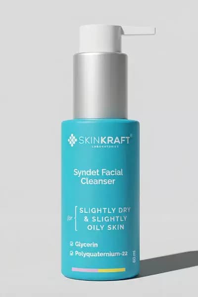 Skinkraft Syndet Face Cleanser For Normal Skin, 60 ml-Main Image