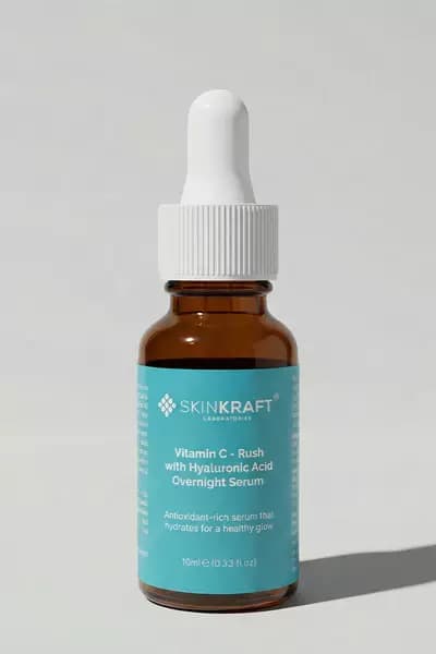 Skinkraft Vitamin C Rush With Hyaluronic Acid Overnight Serum-Main Image