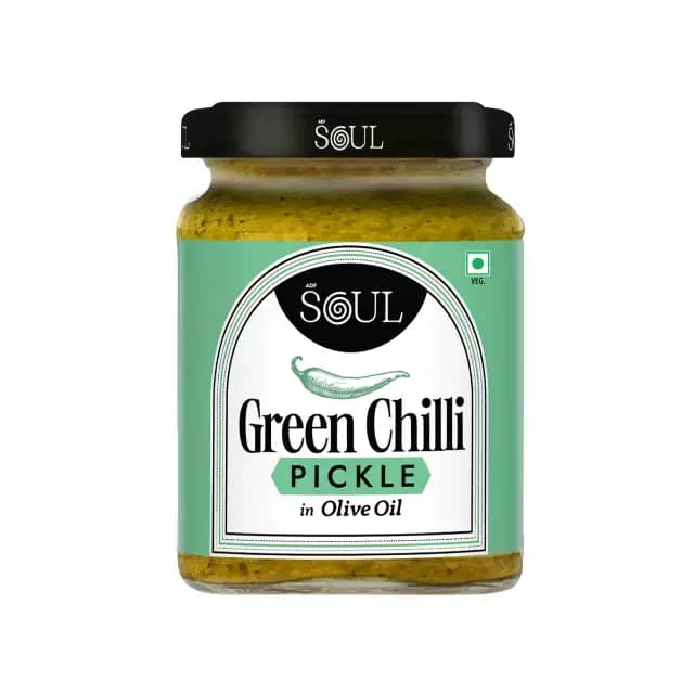 Soul Green Chilli Pickle-Main Image