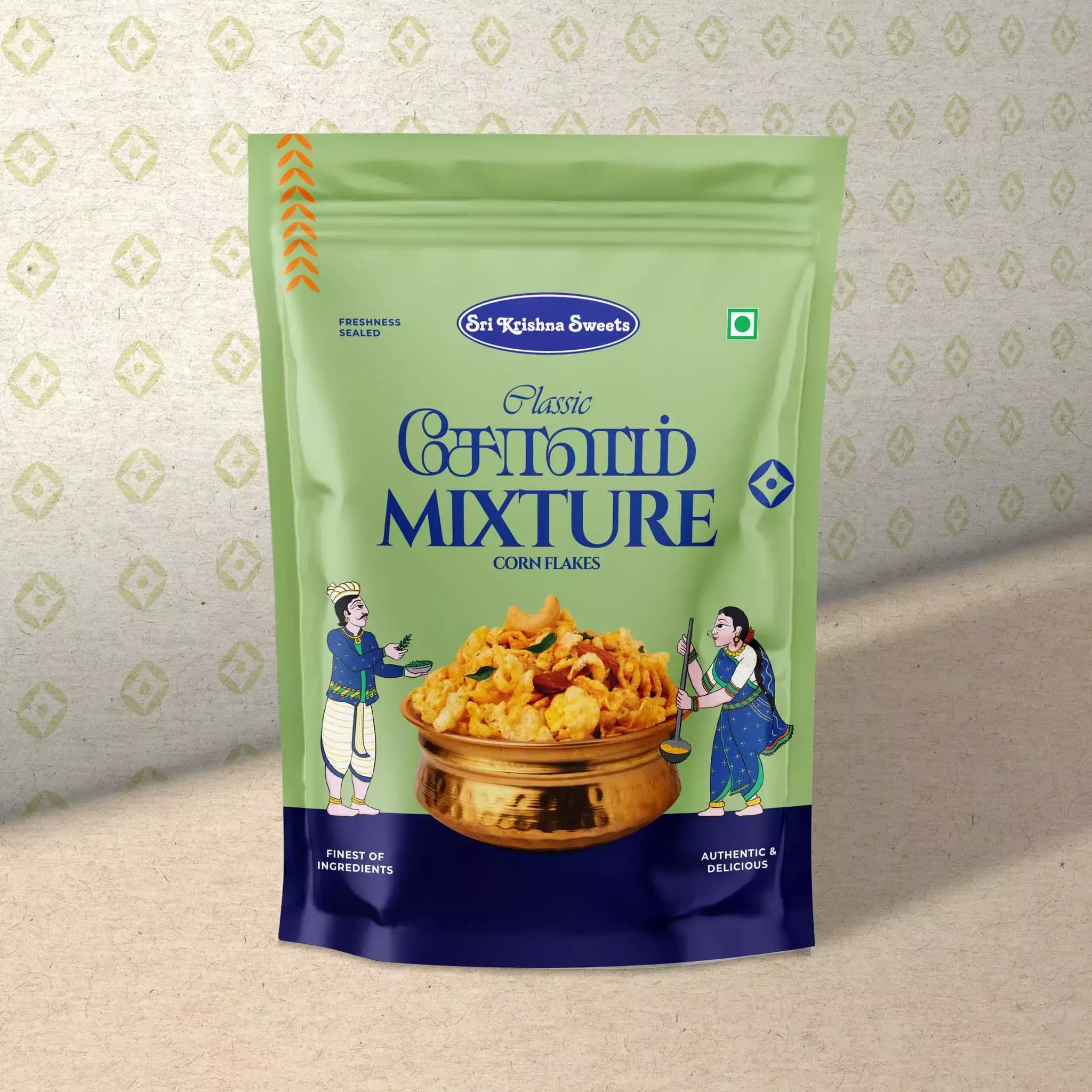 Sri Krishan Sweets Cornflakes Mixture, 250g-Main image