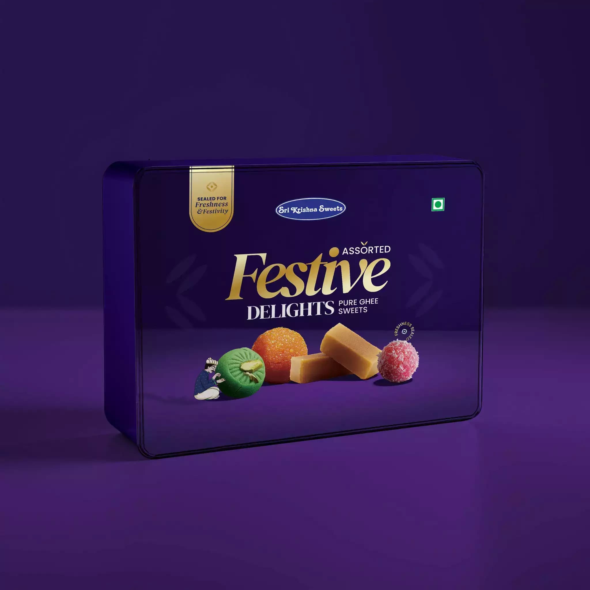 Sri Krishna Sweets Festive Delights Tin-Main image