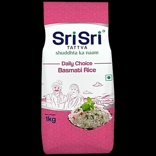 Sri Sri Tattva Daily Choice Basmati Rice, 1Kg-Main image