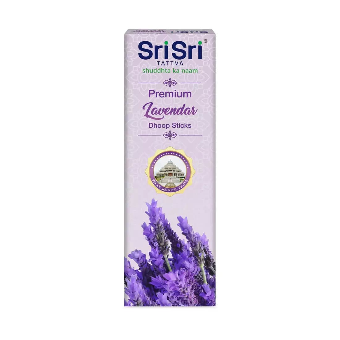 Sri Sri Tattva Premium Lavendar Dhoop Sticks,50g-Main image