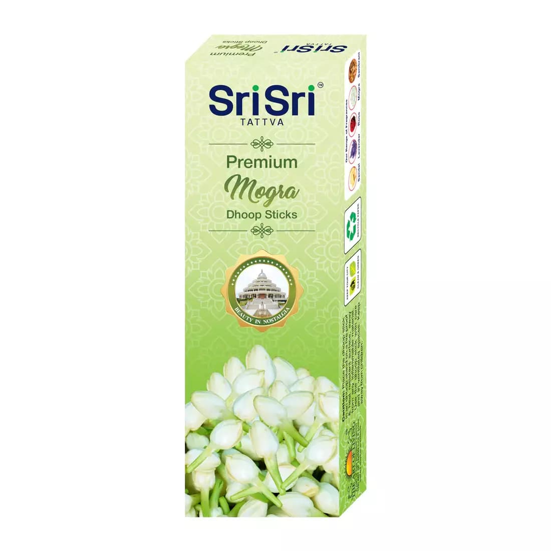 Sri Sri Tattva Premium Mogra Dhoop Sticks,50g-Main image