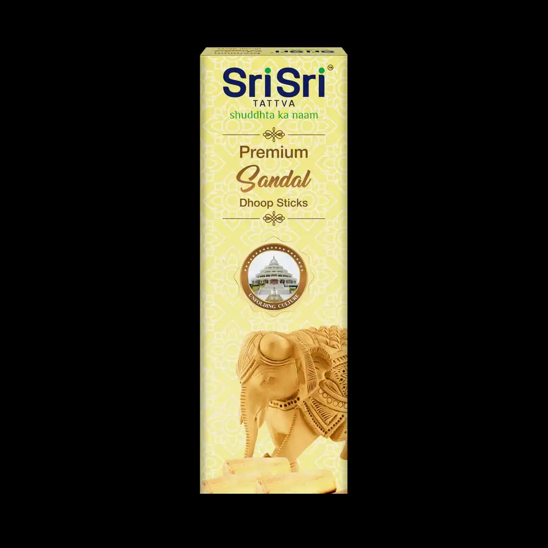 Sri Sri Tattva Premium Sandal Dhoop Sticks,50g-Main image