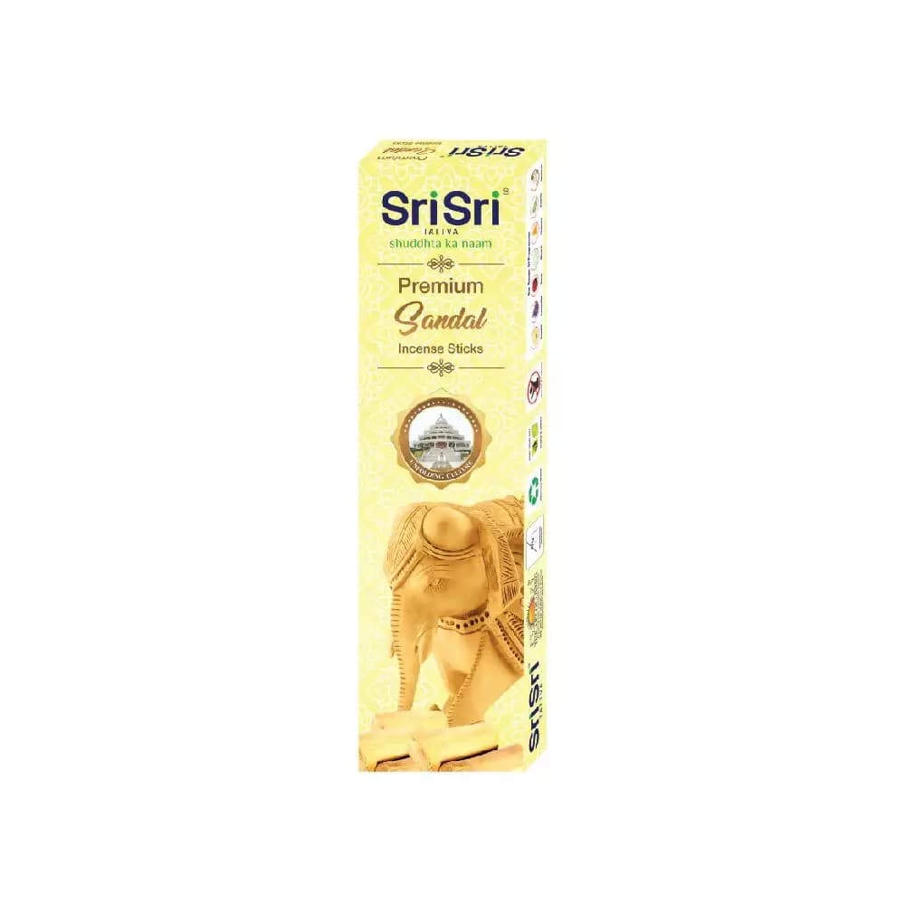 Sri Sri Tattva Premium Sandal Incense Sticks-Main image