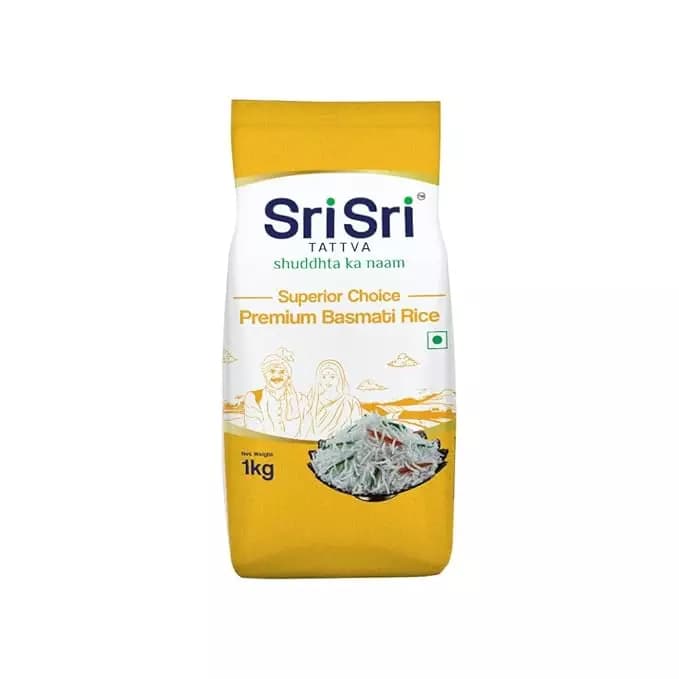 Sri Sri Tattva Superior Choice Premium Basmati Rice, 1Kg-Main image