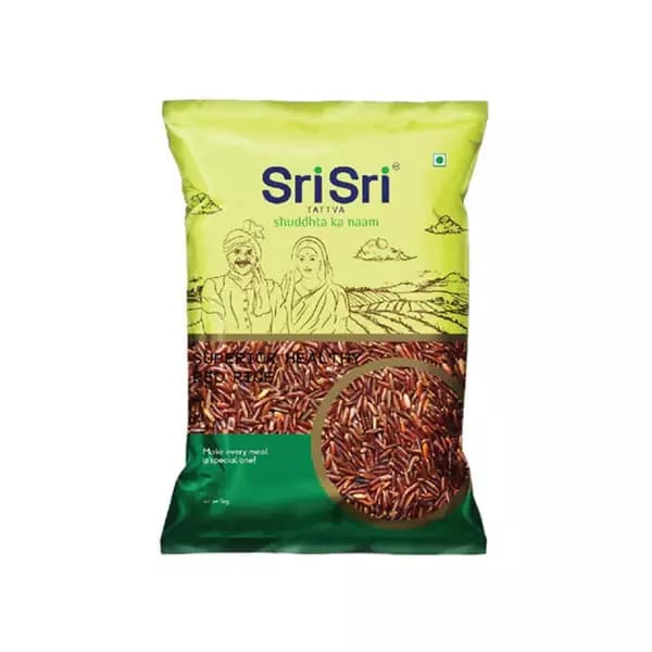 Sri Sri Tattva Superior Healthy Red Rice, 1Kg-Main image