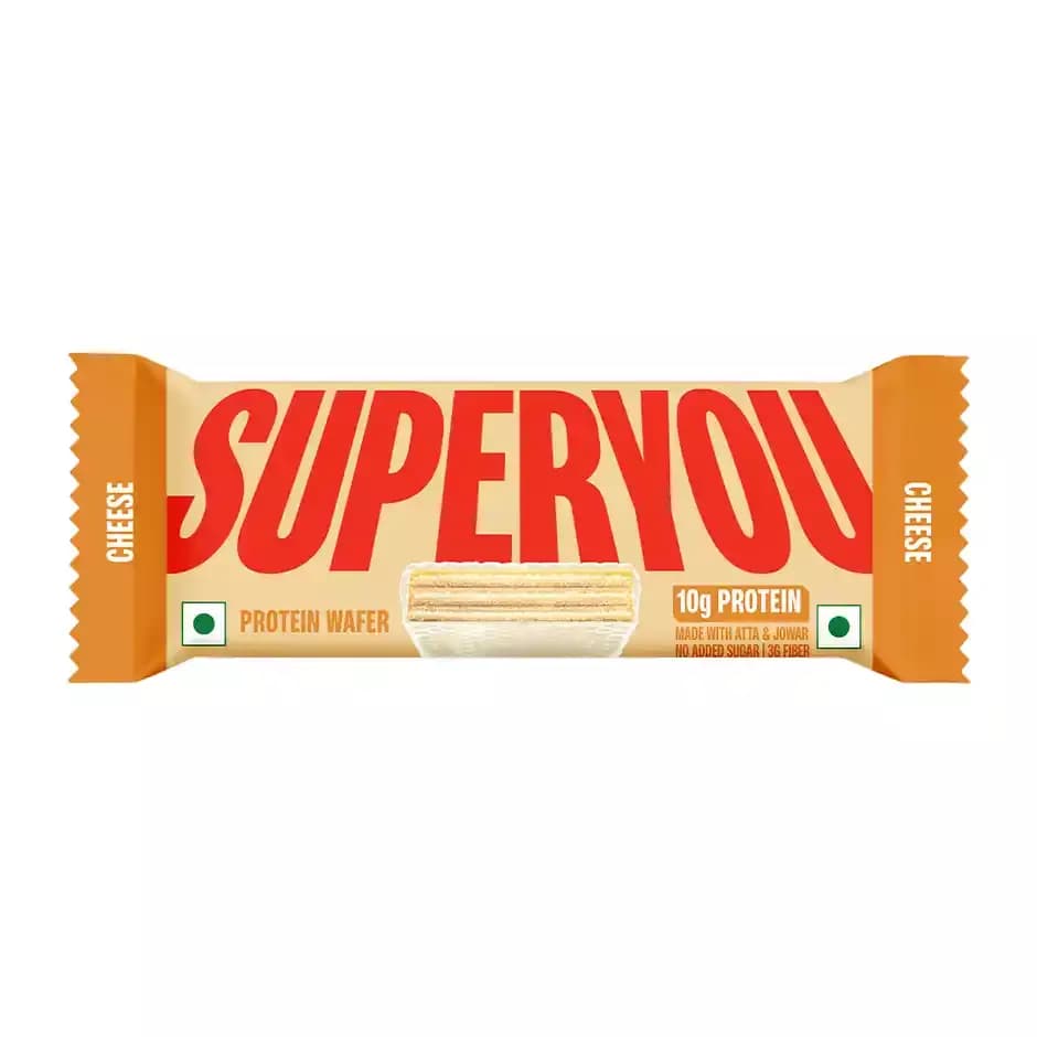 SuperYou Cheese Wafer Protein Bar,40g-Main image