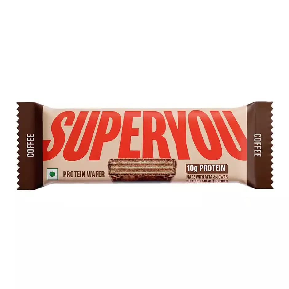 SuperYou Coffee Protein Wafer Bar,40g-Main image