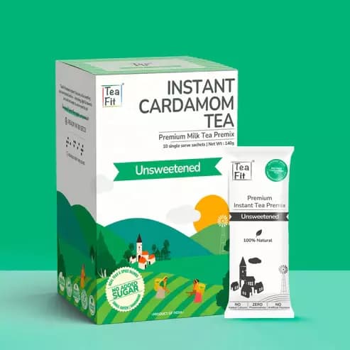 TeaFit Instant Cardamom Tea Premix-Main image