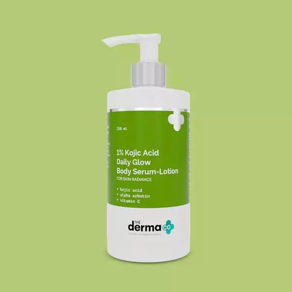 The Derma Co Kojic Acid Daily Glow Body Serum-Lotion,250ml-Main image
