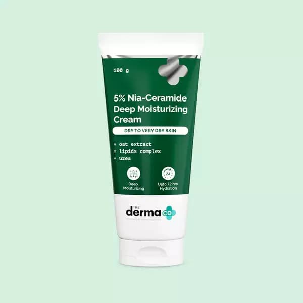 The Derma Co Nia-Ceramide Deep Moisturizing Cream,100g-Main image