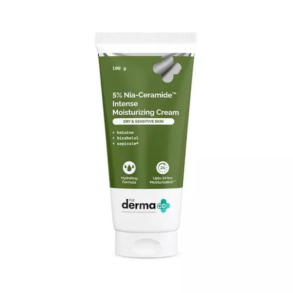 The Derma Co Nia-Ceramide Intense Moisturizing Cream,100g-Main image