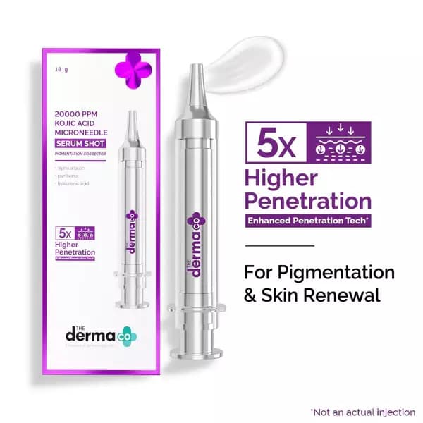 The Derma Co PPM Kojic Acid Microneedle Serum Shot,10g-Main image