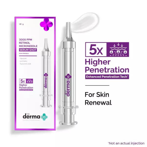 The Derma Co PPM Retinol Microneedle Serum Shot,10g-Main image