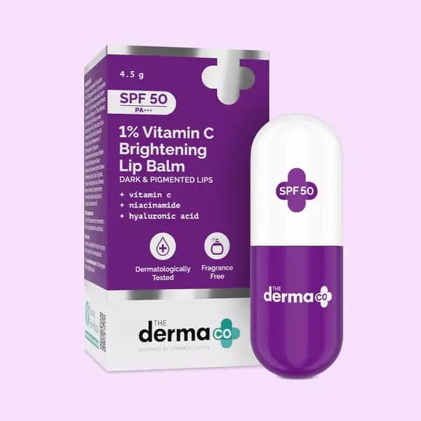 The Derma Co Vitamin C Brightening Lip Balm.4.5g-Main image