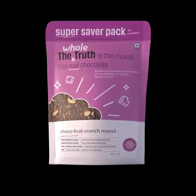 The Whole Truth Choco Fruit Crunch Muesli-Main image