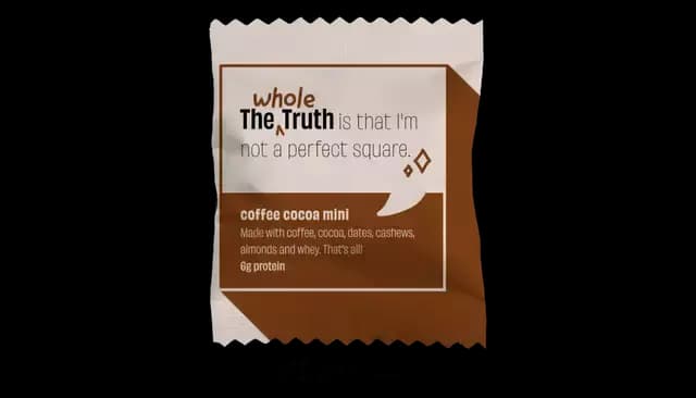 The Whole Truth Coffee Cocoa Mini Protein Bars-Main image