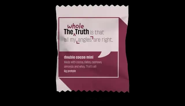 The Whole Truth Double Cocoa Mini Protein Bars-Main image