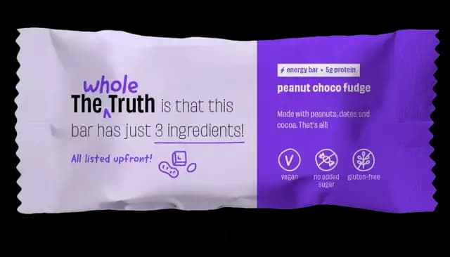 The Whole Truth Peanut Choco Fudge-Main image