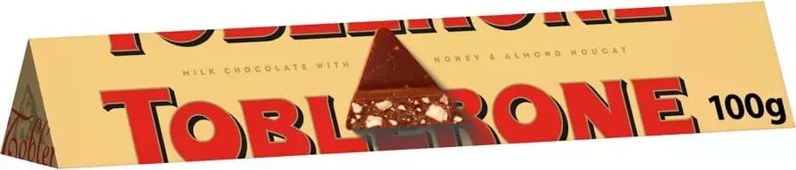 Toblerone Milk Chocolate Bar,100g-Main image