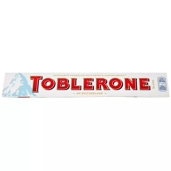 Toblerone White Chocolate Bar,100g-Main image
