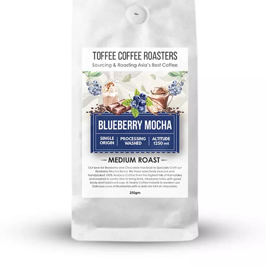 Toffee Coffee Roasters Blueberry Mocha - Speciality Blend - Medium Roast-Main Image