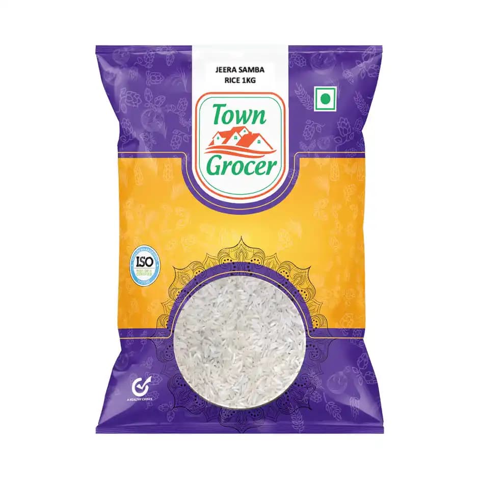 Town Grocer Jeera Samba Rice,1kg-Main image