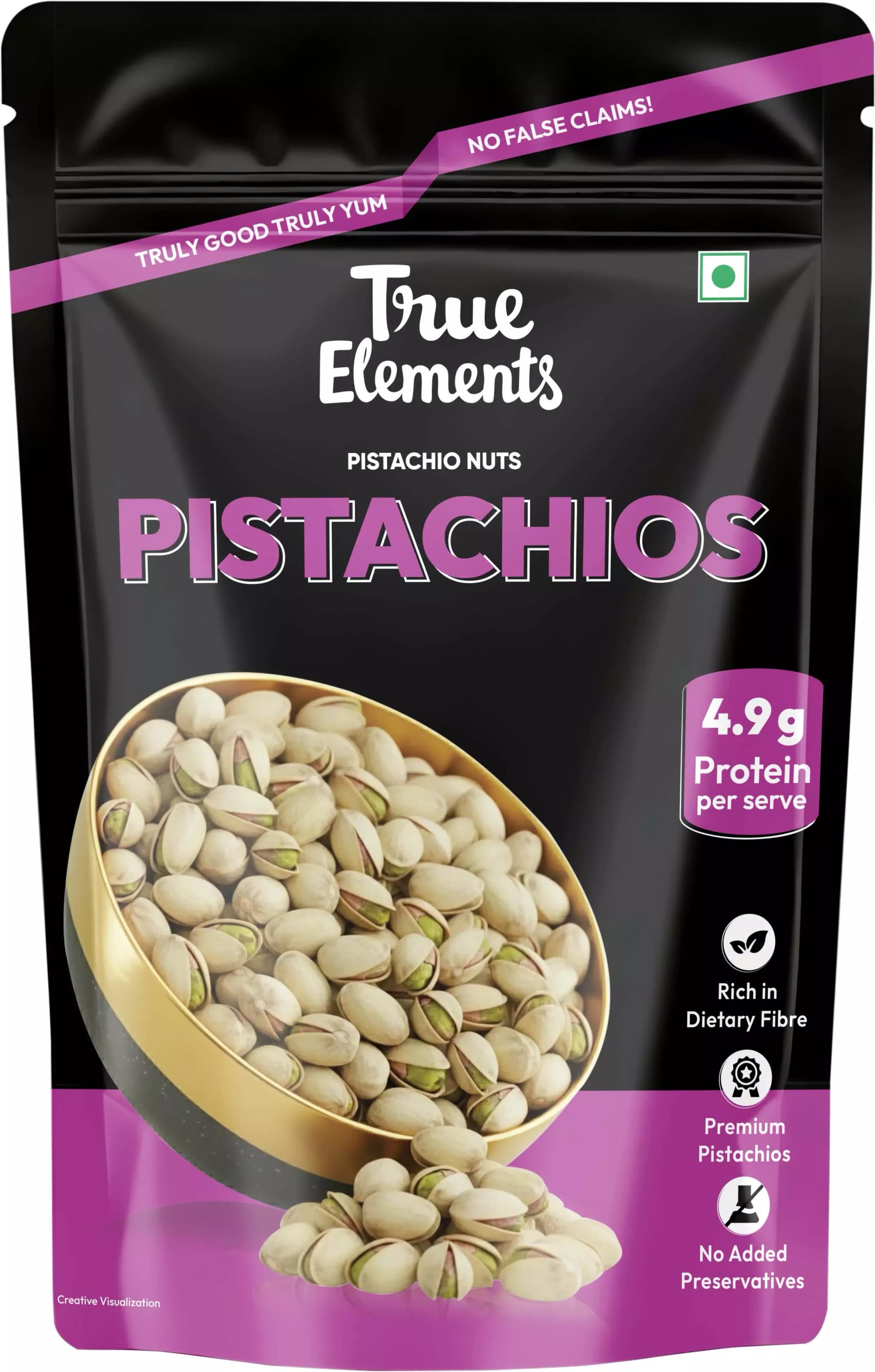 True Elements Californian Pistachios — 200 g