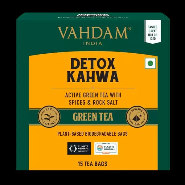 Vahdam Detox Kahwa Green Tea,30g-Main image