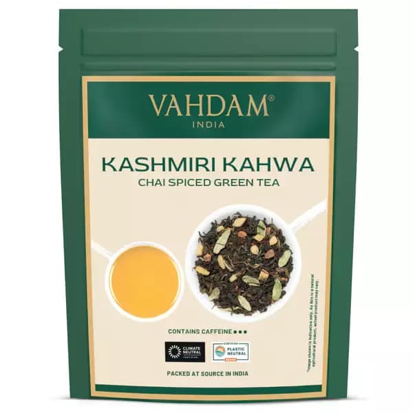 Vahdam Kashmiri Kahwa Green Tea,100g-Main image