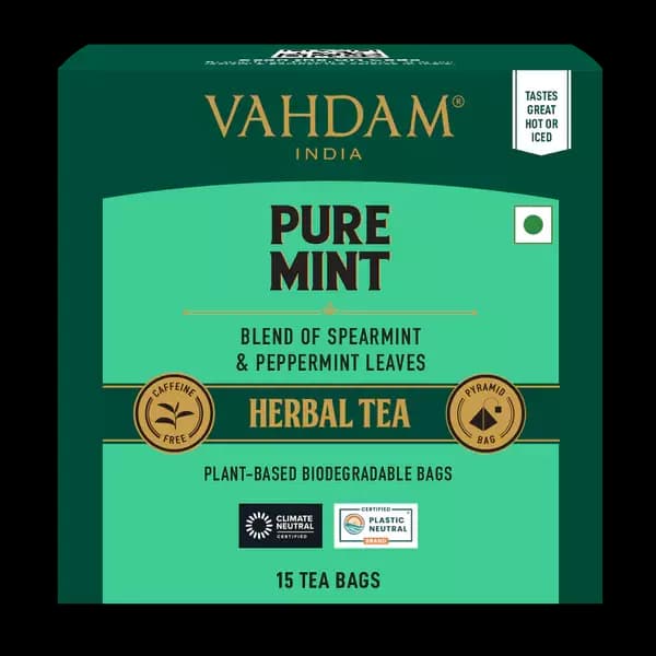 Vahdam Pure Mint,30g-Main image