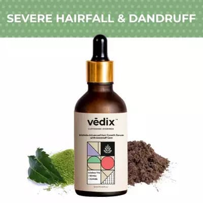 Vedix Nibhida Advanced Hair Growth Serum x Dandruff Care,50ml-Main image