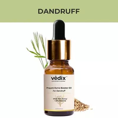 Vedix Prayam Durva Booster Oil For Dandruff Care,10ml-Main image
