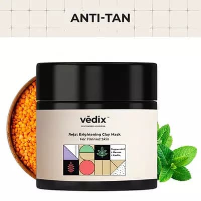 Vedix Rejat Brightening Clay Mask,100g-Main image