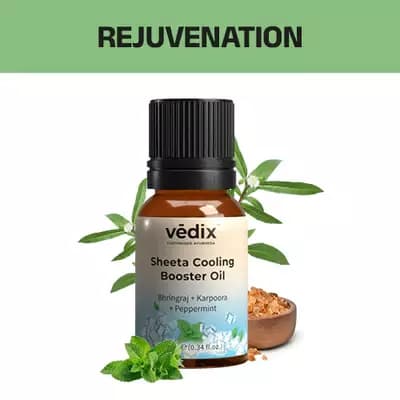 Vedix Sheeta Cooling Booster Oil,10ml-Main image