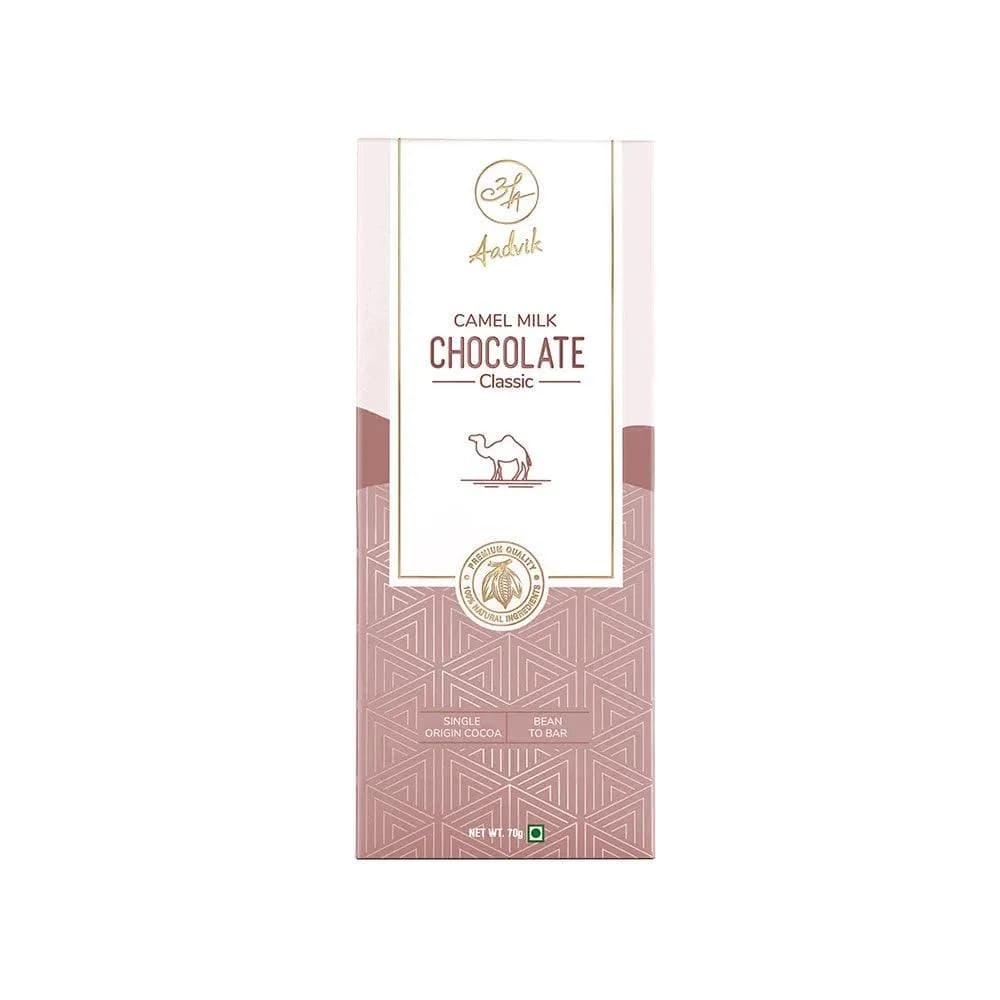 Aadvik Camel Milk Chocolate Classic 70 G 1 ShopIndianProductsa