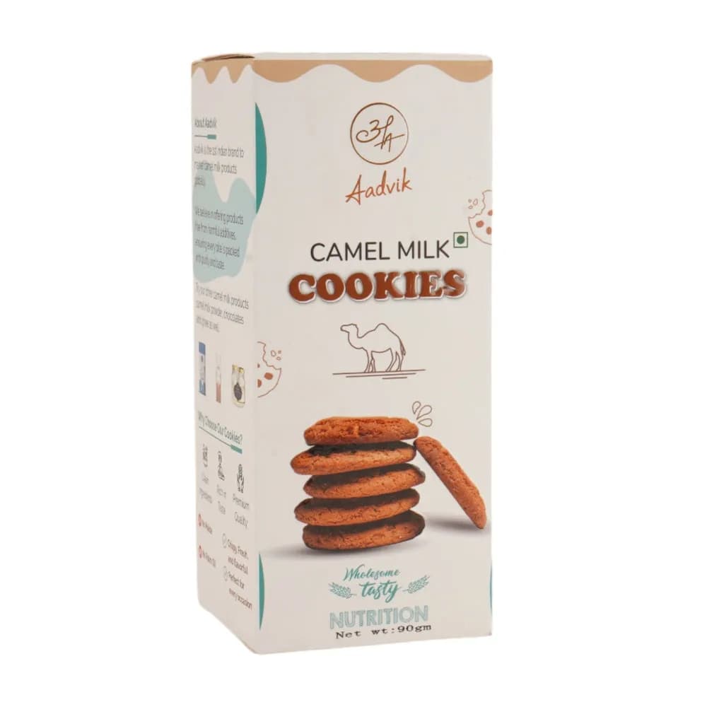 Aadvik Camel Milk Cookies 90 G 1 ShopIndianProductsa
