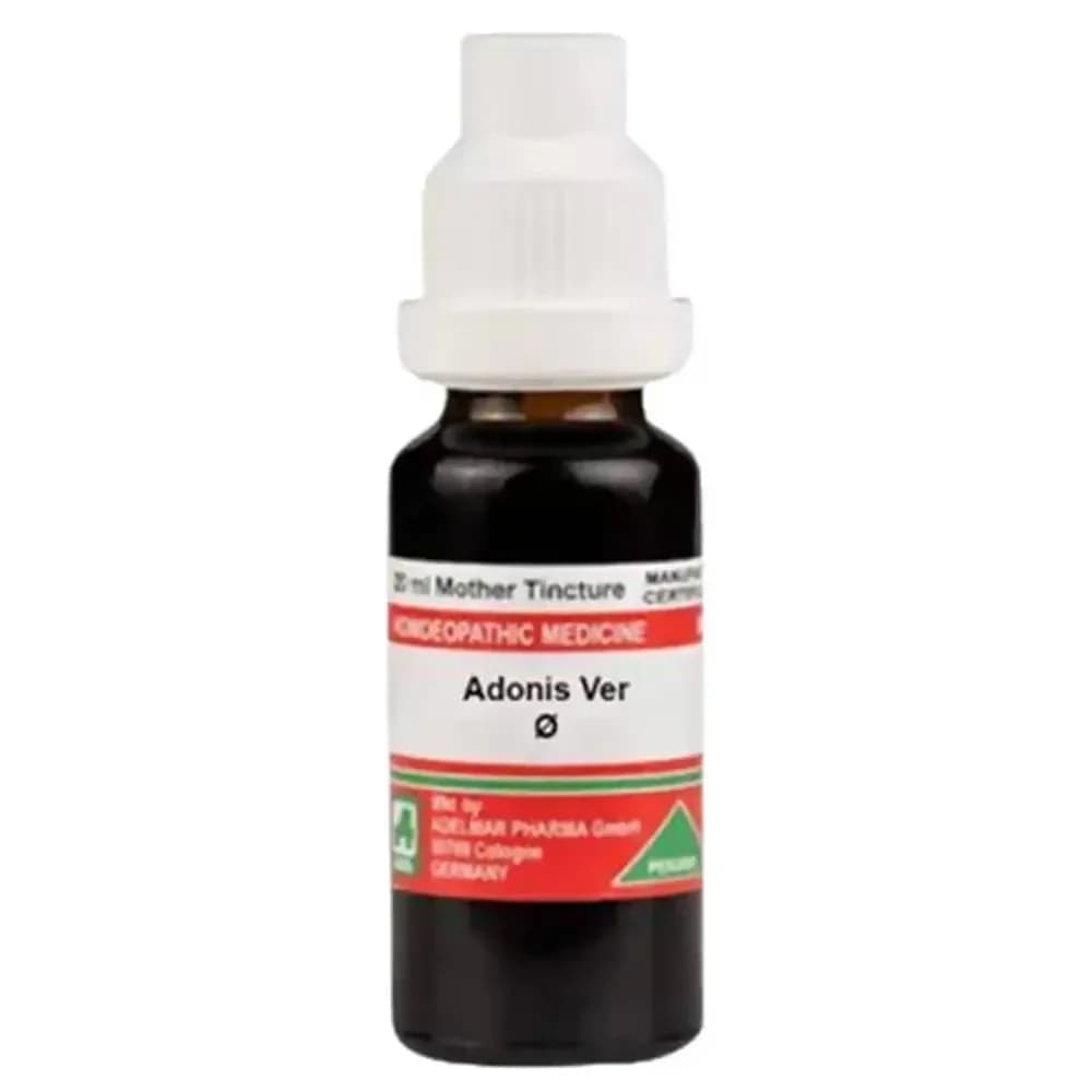 Adel Homeopathy Adonis Ver Mother Tincture Q 20 ml Main Image