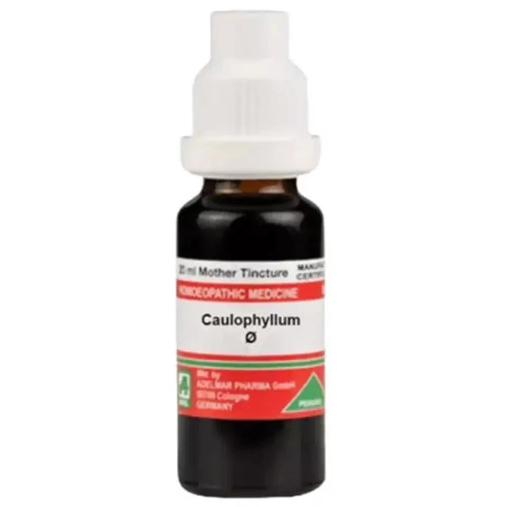 Adel Homeopathy Caulophyllum Mother Tincture Q 20 ml Main Image