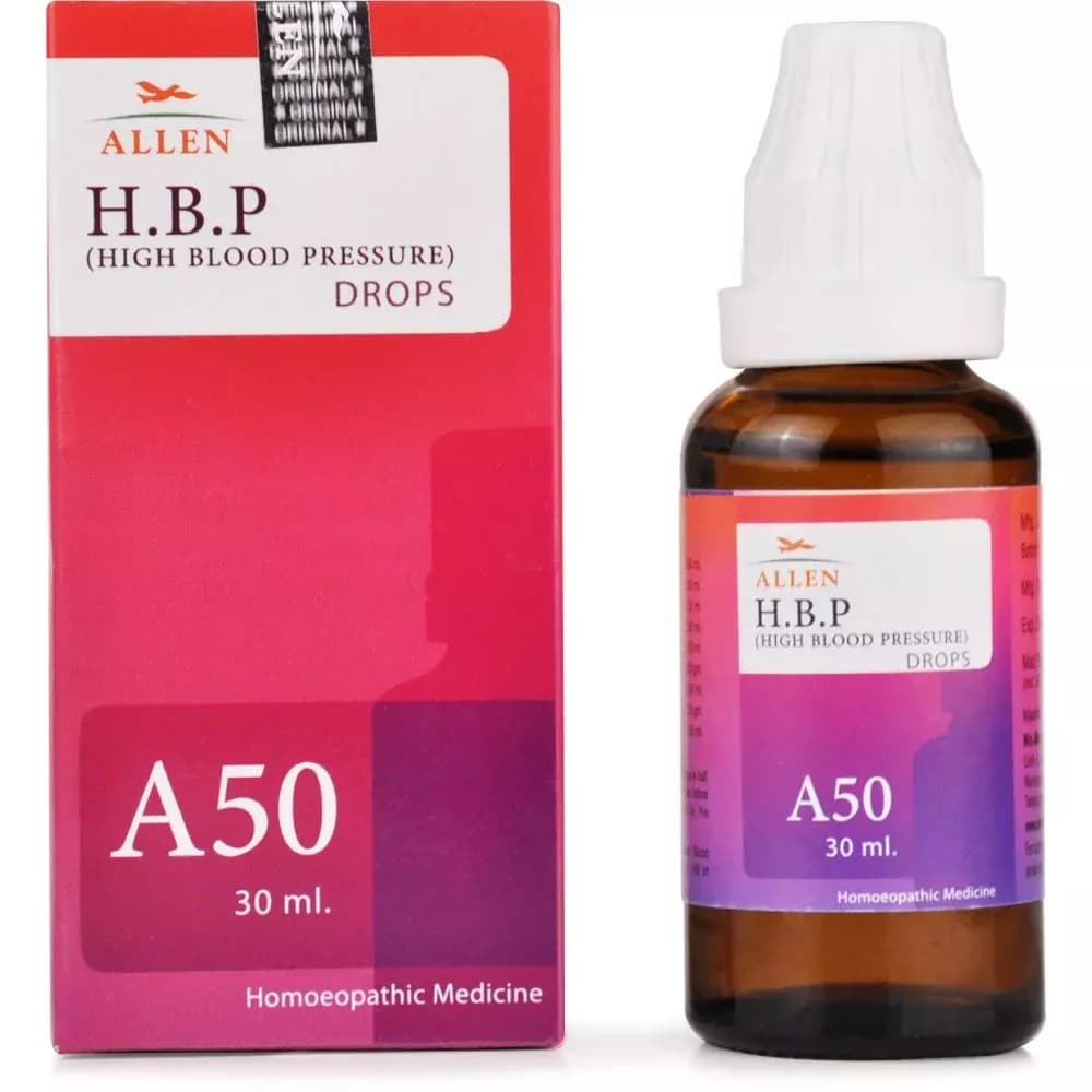 Allen A50 High Blood Pressure (HBP) Drop 30 ml Main Image