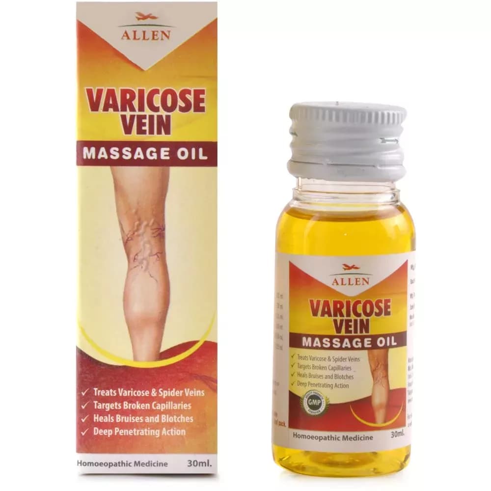 Allen Varicose Vein Massage Oil 30 ml Main Image