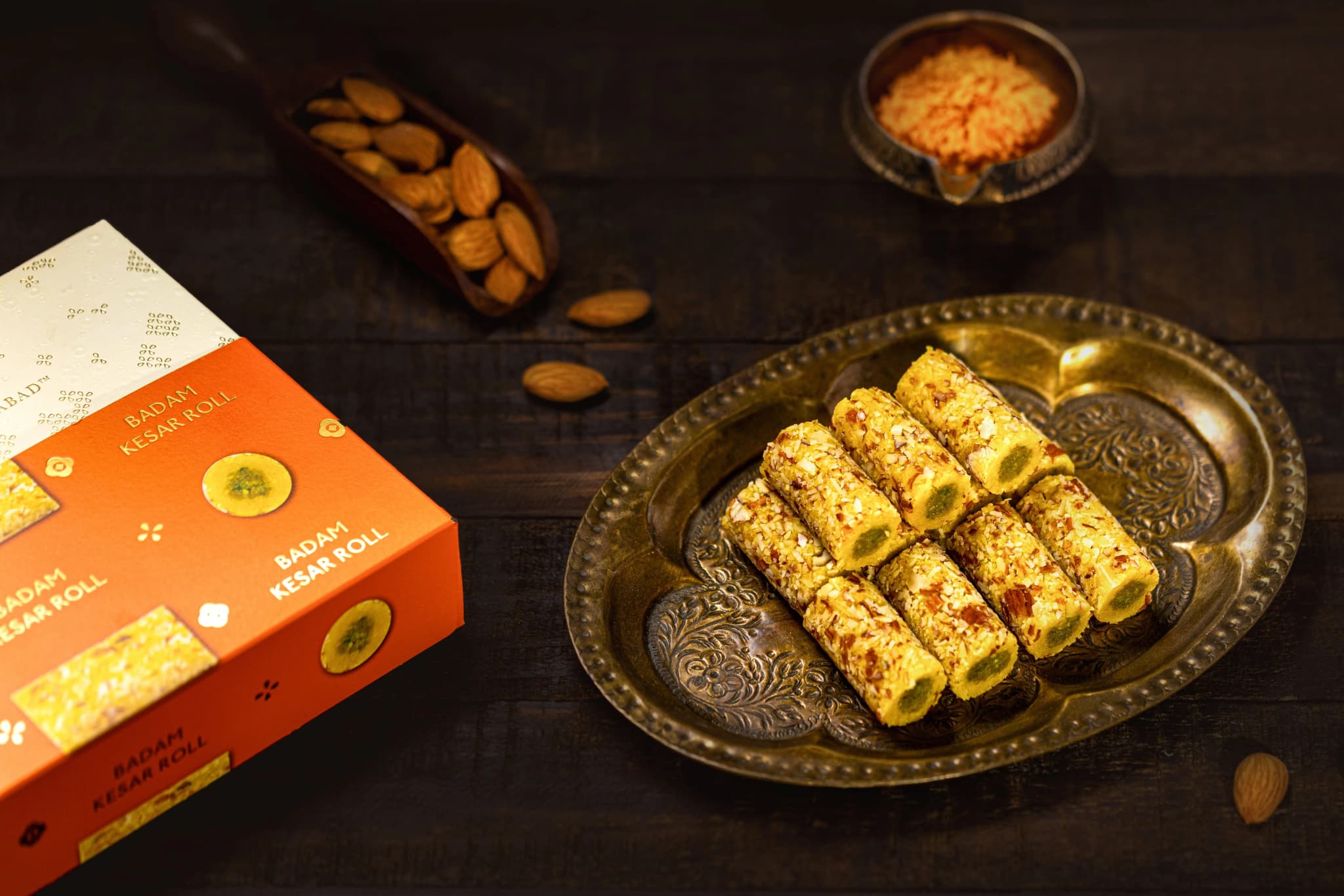 Almond House Badam Kesar Roll (MAP) — 175 g