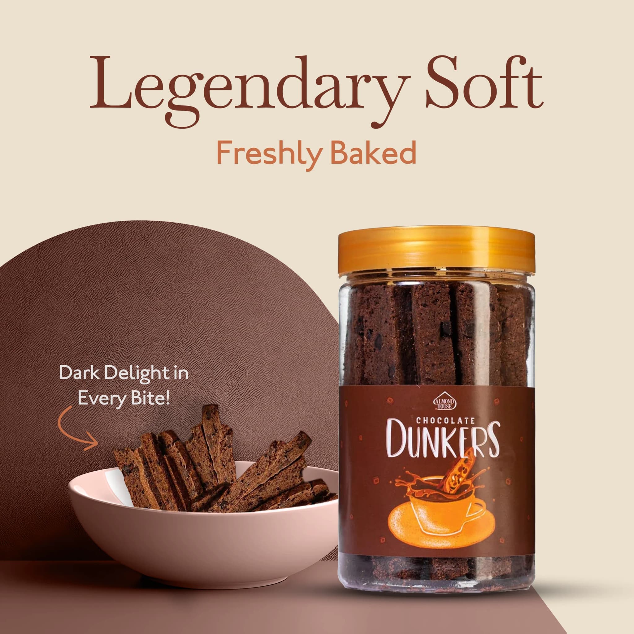 Almond House Chocolate Dunkers 260 G ShopIndianProductsa