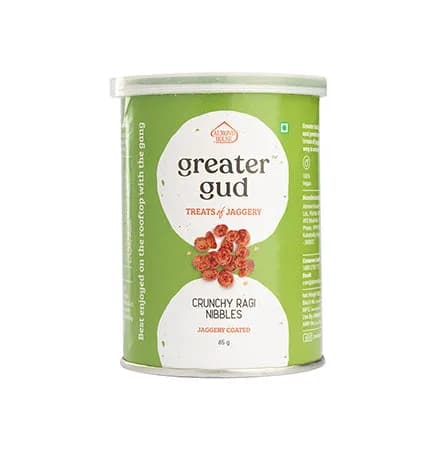 Almond House Crunchy Ragi Nibbles 65 G ShopIndianProductsa