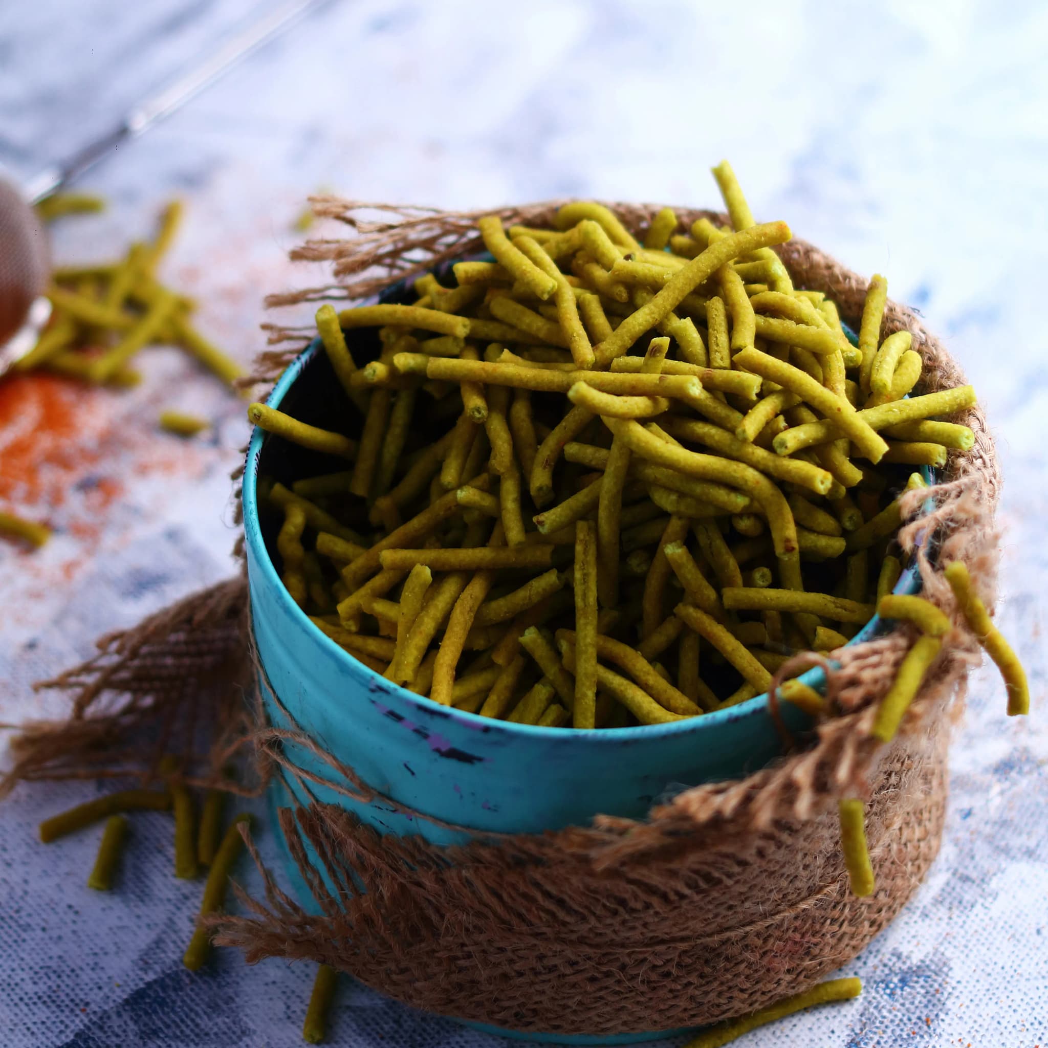 Almond House Palak Sev — 200 g