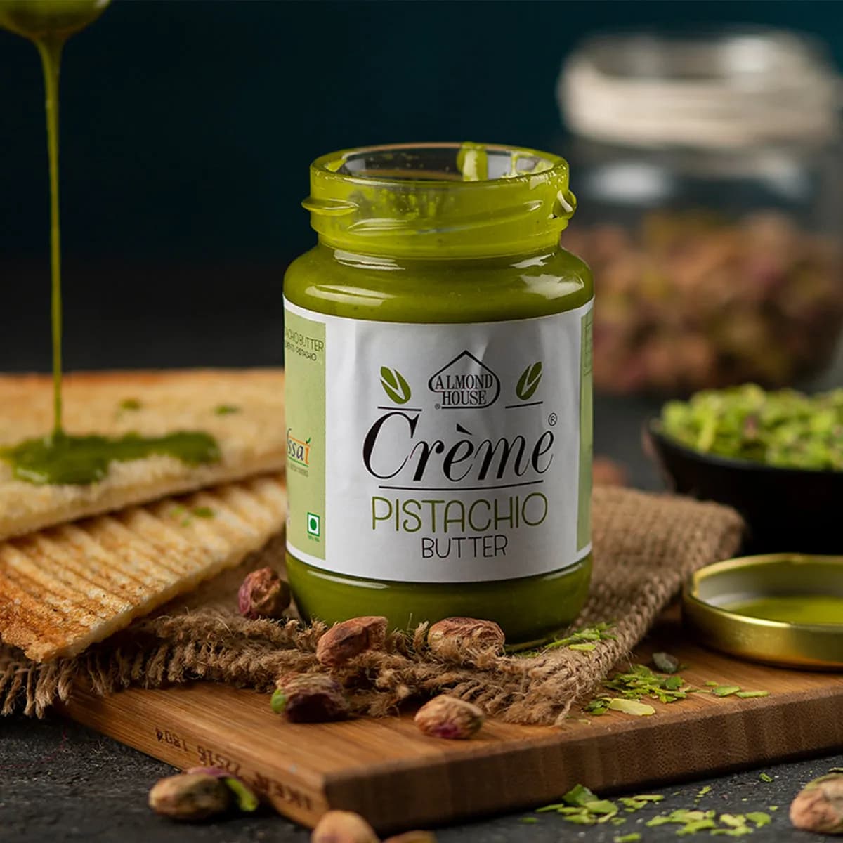 Almond House Pista Butter — 150 g