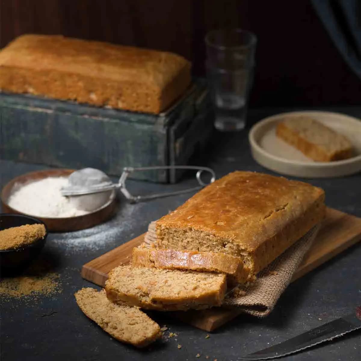 Almond House Whole Wheat Jaggery Cake — 400 g